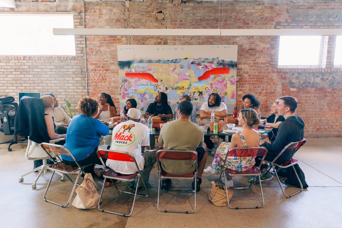 Breakout roundtable discussion in Detroit