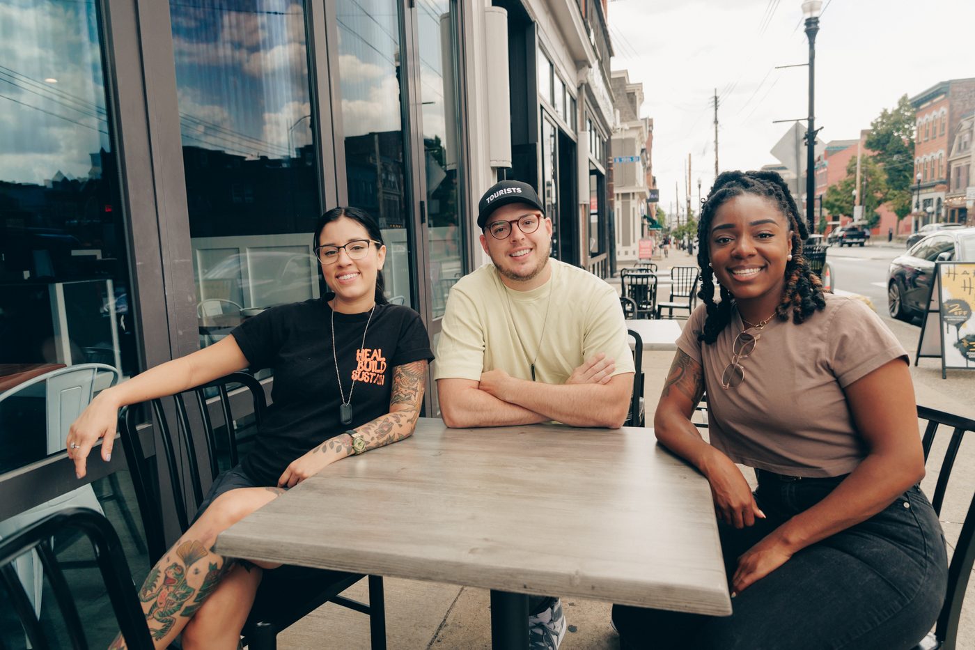 Meeting locals in Pittsburgh