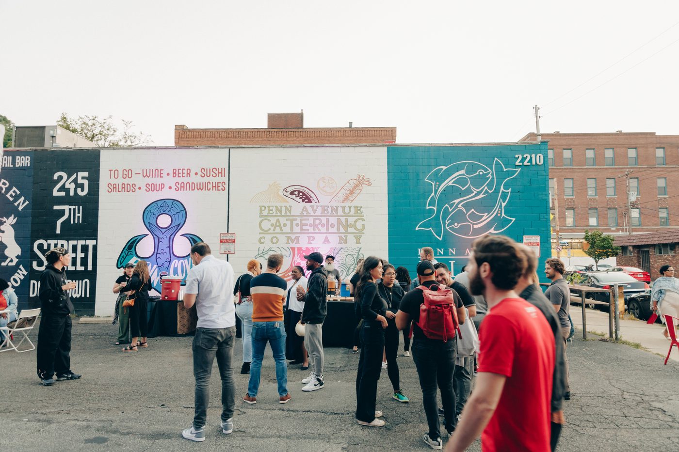 Breakout crowd at Penn Avenue