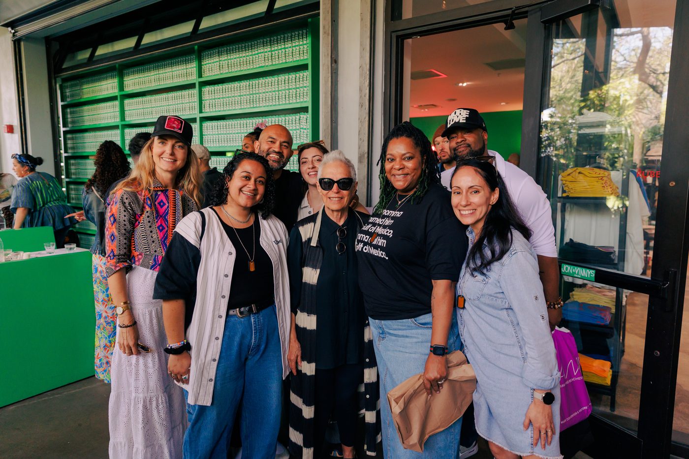 Breakout group exploring Pittsburgh together